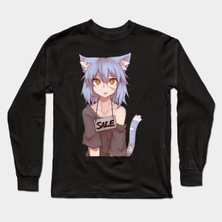 Poor Neko Long Sleeve T-Shirt